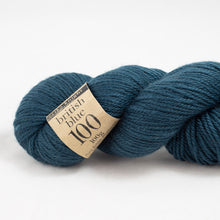 Indlæs billede til gallerivisning British Blue Wool 100 (OBS 100 g fed)
