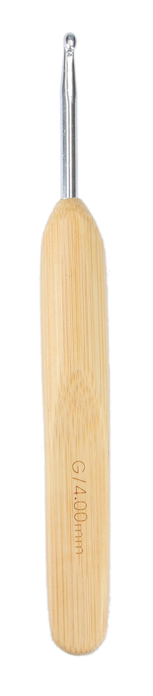 ChiaoGoo Natural hæklenål med bambusgreb - UDGÅR